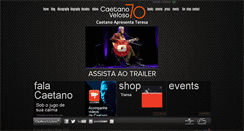 Desktop Screenshot of caetanoveloso.com.br